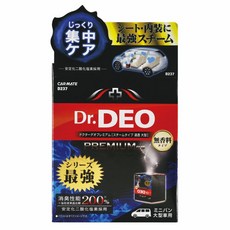 車之嚴選 cars_go 汽車用品 DEO 200%加倍消臭噴煙蒸氣循環內裝除臭劑 去除車內臭味異味345g, 1個