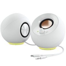 크리에이티브 페블 SE RGB 2 채널 PC 스피커, 화이트, MF1725 PEBBLE SE