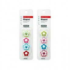 (1+1+1)3개세트자석(꽃)(4개입) 4303, 상세페이지 참조, 1개