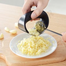 생강찧기 마늘다지개 스텐누르개 손잡이압착기 프레스 마늘다지기 핸디누르개, 1개
