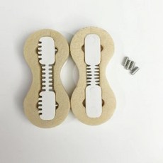 서핑 보드 더블 탭 핀 플러그 상자 흰색 퓨전, 1. 9 degree