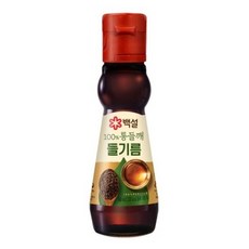 백설 100% 통들깨 들기름, 160ml, 1개