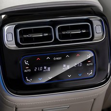벤츠 EQE SUV 350 500 AMG X294 계기판 내비게이션 MBUX 하이퍼스크린 액정보호 필름, 후면공조기 (소프트필름), EQE 53 AMG SUV (X294:23년~현재)