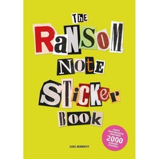 The Ransom Note Sticker Book : Thousands of letters for your anonymous messages, Skittledog