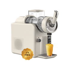 쿨인원 15분냉각 1.8L 슬러시 아이스크림 메이커 220v (최신제조) 기계 가정용, 모던화이트