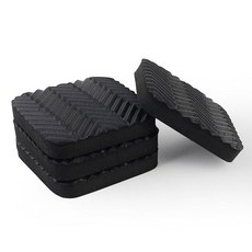 4P 진동방지패드 충격흡수 고무판 소음방지 세탁기 건조기 냉장고, 1개