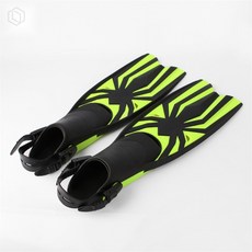 [하루셀렉] 스노클링 오리발 수영 오리발 255x265mm 옐로우