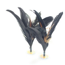 大公雞毛毽子 台灣製 雷鳥選手毽子/一盒20個入(定55) LT-16312 比賽級雷鳥毽子 PVC塑膠 面 MIT製, 大公雞毛毽子 PVC 塑膠面 /一盒20個入, 1套