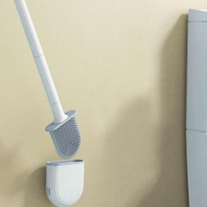 벽걸이 변기 청소솔 실리콘 위생용품 무타공 청소도구 건조형 솔 벽걸이 변기 실리콘 dew+15031lz