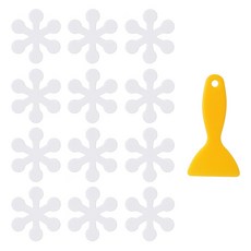 루폭트 미끄럼방지 욕실 스티커 8 x 8 cm, 12개