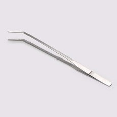 꺾임형 수조청소핀셋 어항 수초집게 굽은형 27cm, 1개