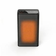 PTC陶瓷暖風機，三檔調溫，遙控定時，傾倒斷電，無光速熱，節能安全, 遠程控制+定時+自動搖頭, 智能暖風機