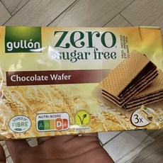 구욘 Gullon 스페인 제로슈가 4팩 다이제스티브 비스킷 통밀 270g 초콜릿 커버드, G. 무설탕 초콜릿 웨이퍼 180g