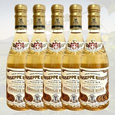 주세페주스티 모데나 화이트 발사믹식초 가정용, 5개, 250ml