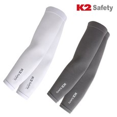 K2 safety 2x핏 쿨토시 자외선차단 팔토시 여름토시, 화이트2p+블랙2p, 1세트