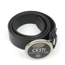 쎄스티 천연가죽 블랙 캐주얼 벨트 중고 R6716P -029, 1개, 사진참고