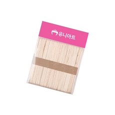 하드바 원목 (소) 50개 아이스크림나무막대 유아미술재료 쏙템, 1개