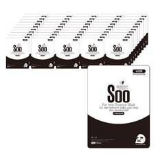 청정미인 수 남성용 마스크팩, 23g, 50개