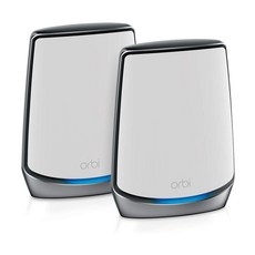 넷기어 오르비 WiFi 6 트라이밴드 기가비트 무선메시 와이파이시스템 공유기 AX4200, 2개