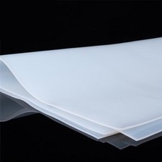 반투명 실리콘 고무 시트 흰색 가스켓 특이한 냄새 없음 고온 저항 1mm 2mm 3mm, [89] 500x1000x0.8mm, 1개