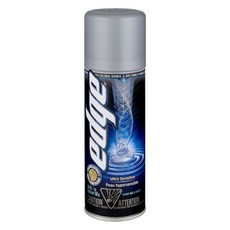 【edge 舒適】清爽刮鬍泡-特別敏感肌用/藍(7oz/198ml)【兔雜tuzha】, 1個