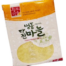 황보마을 다진마늘 1kg 냉동 업소용, 10개