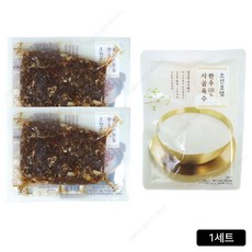 [홈쇼핑] 조선호텔 한우 불고기 전골 200gX2팩+한우사골육수 1팩, 1세트, 400g