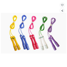 김수열줄넘기 어린이 롱키형 줄넘기 SY-004, yellow, 3개
