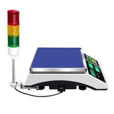 전자저울 중량 소형 고기 경보기 3색등 휴대용 기능 특수 알람 20kg 0.1g, 2. RS232 인터페이스