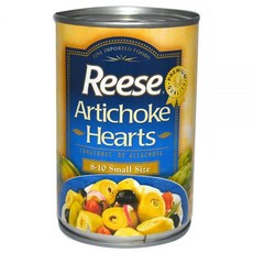 아티초크 캔 절임 리스 하트 부드러운 소형 12~14온스 케이스., 396g, 1개