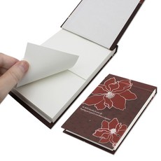 고급 2단 절취 메모패드 뜯어쓰는 탁상용, 1개