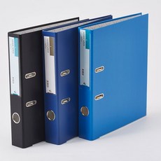 A4 레버 아치바인더 합지 민자형 7cm 서류철, 1개, 진파랑