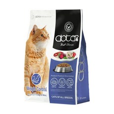 doter寵愛物語 貓飼料 1.5KG - 毛球控制配方 (台灣產), 1個, 體態管理貓飼料 1.5KG