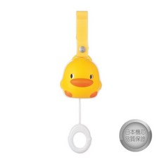 黃色小鴨造型音樂鈴 日本機芯, 1個