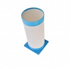이동식에어컨자바라 코끼리 냉풍 주름관 주방 부품 외경 에어컨, 2. 파란색 125x485mm 꺽임형