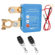 클레나 원격 배터리 분리 스위치 12V 240A 킬 차량 도난 방지 자동 차단/차단 RV 트럭 해상 보트용