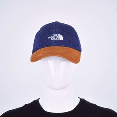 [국내정식매장] 노스페이스 등산 모자 The North Face COTTON BALL CAP DENIM - BLUE 차양 햇빛가리개 트레킹, ONE