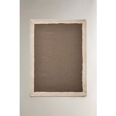 zara 자라 반려동물용 체크 담요 - 초록307107, 90 x 120 cm