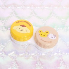 산리오 폼폼푸린 렌즈 케이스 렌즈통