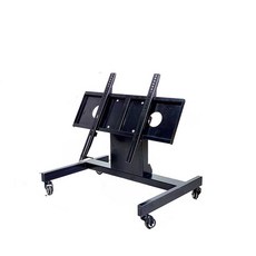 TV 모니터 거치대 강연 회의실 방송 세미나 받침대, 1개, C형 -60인치