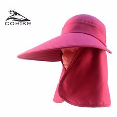 COHIKE科海特 遮陽帽 台灣製造 抗UV 排汗透氣 可拆式遮陽網布 戶外登山釣魚防曬帽 大盤帽