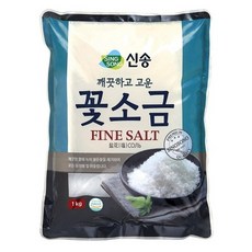 신송 꽃소금, 1kg, 1개