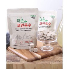 팜블리 나도 요리왕 더존 코인육수 깊은맛 60정, 2개, 198g