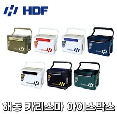 HDF 해동 카리스마 아이스박스 12리터 18리터 24리터 30리터 최강보냉 5배 72시간 해동쿨러, 1개, 12L, 화이트&블랙