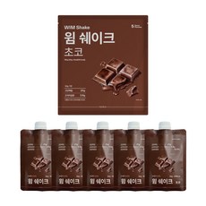저당 저탄수 고단백 윔쉐이크 초코, 5개, 30g