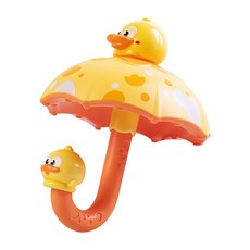JoyBaby 萌鴨造型噴水洗澡玩具 寶寶抓握, 鴨子雨傘, 1個