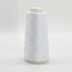 (백양재봉실) 고강력 코아사 45수2합 2 500m 백마표 100색 재봉실 미싱실 Made in Korea, 1개, 스노우 화이트 #1
