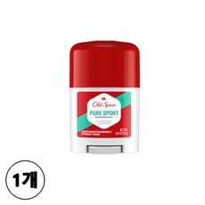 미국 휴대용 데오도란트 남성용 올드 스파이스 퓨어 스포츠, 1개, 23g, 23ml