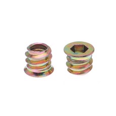 번데기너트 M4 x 15mm 10개 목공용 너트 가구 목재