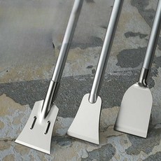 벽 긁는 도구 시멘트 퍼티 삽 페인트 스크레이퍼 미장 1.2m 나무 막대기 손잡이